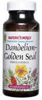 Dandelion Goldenseal Combo 100 caps from NATURE'S HERBS